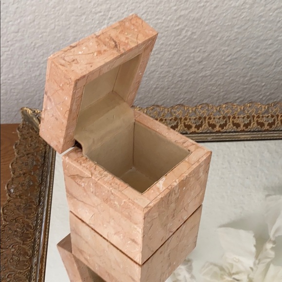 Genuine Stone Jewelry Box